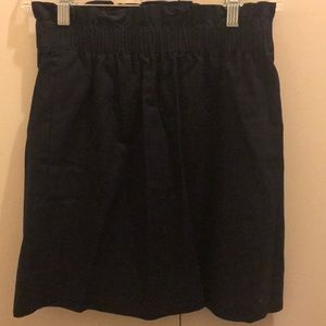 Navy skirt